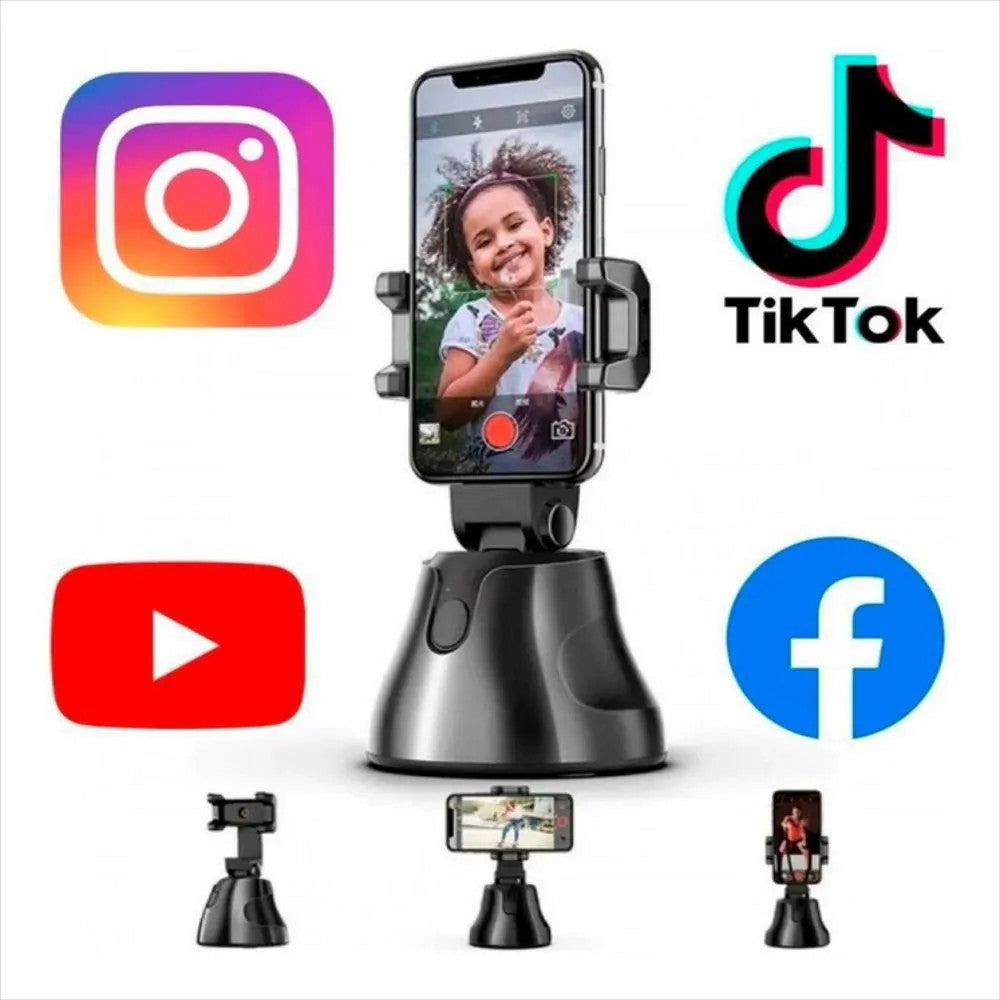 Holder robot selfie.