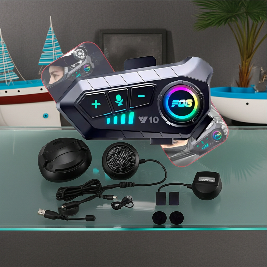Auriculares Bluetooth Para Casco Y10.