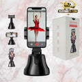 Soporte robot selfie Telotengo24-7.com con seguimiento facial y rotación de 360 grados para smartphones